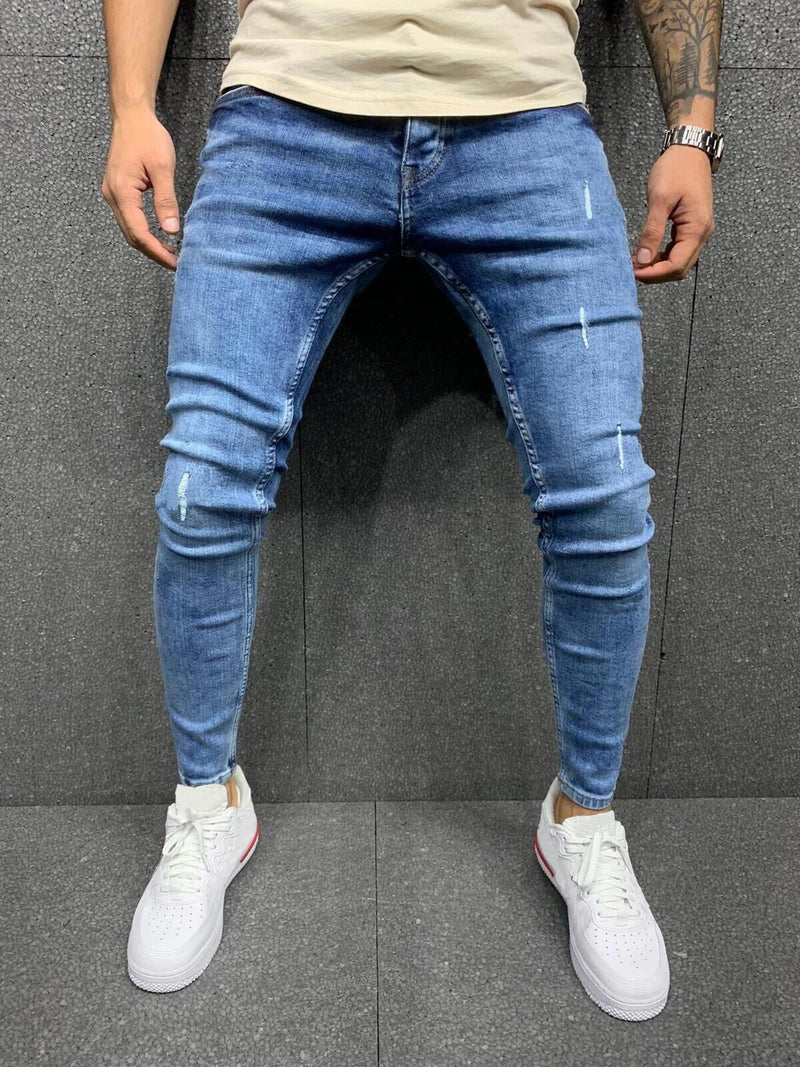 Stretchy Ripped Skinny Jeans