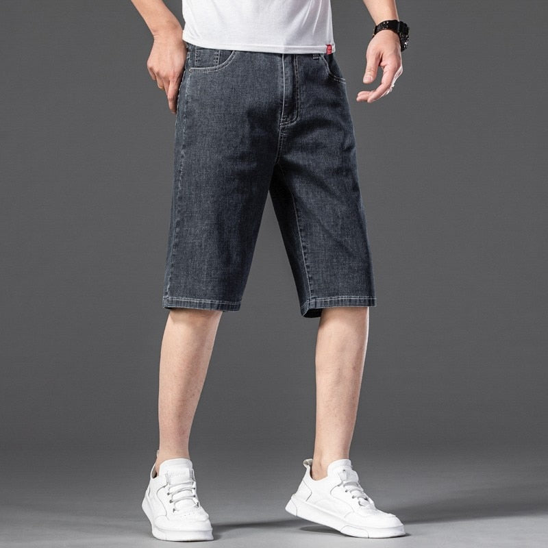 Casual Classic Straight Denim Shorts