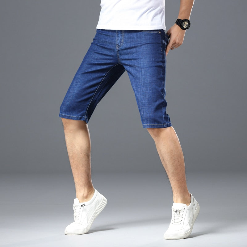 Casual Classic Straight Denim Shorts