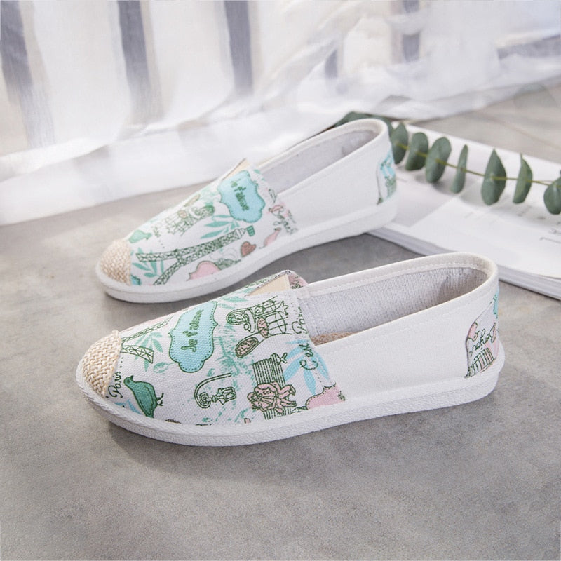 Breathable Soft Slip on Flats Shoes