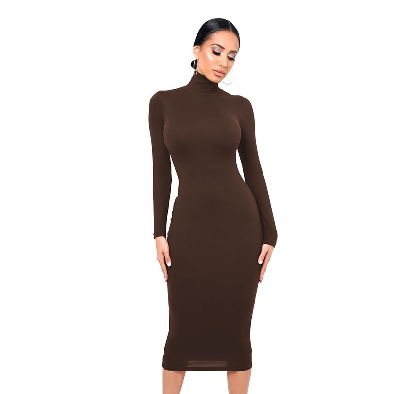 Black Turtleneck  Boydcon Dress