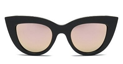 Retro Thick Frame Cat Eye Sunglasses