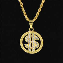 US Dollar Charm Necklace