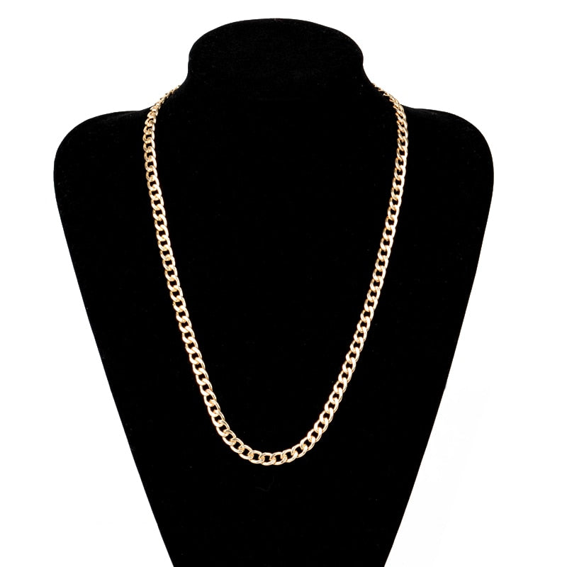 Vintage Long Gold Necklace