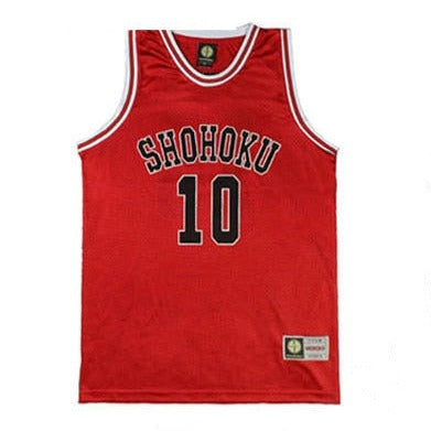 Slam Dunk Cosplay Shohoku Sakuragi Basketball Jersey